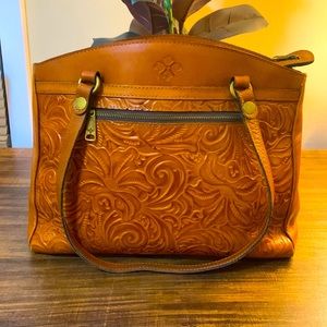 Patricia Nash Tooled Poppy Tote Floral